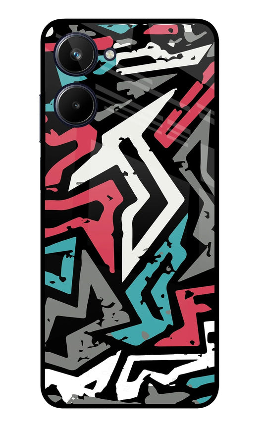 Geometric Graffiti Realme 10 Back Cover