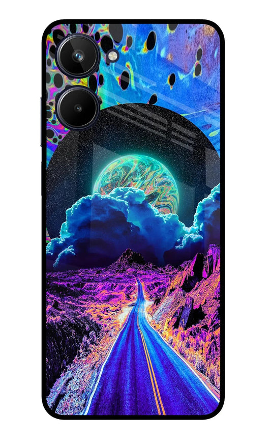 Psychedelic Painting Realme 10 Back Cover