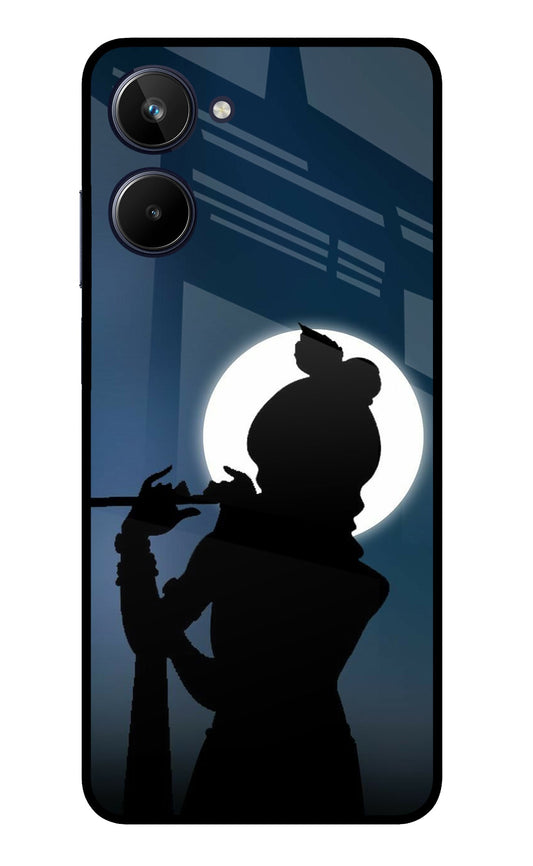 Shri Krishna Silhouette Realme 10 Glass Case
