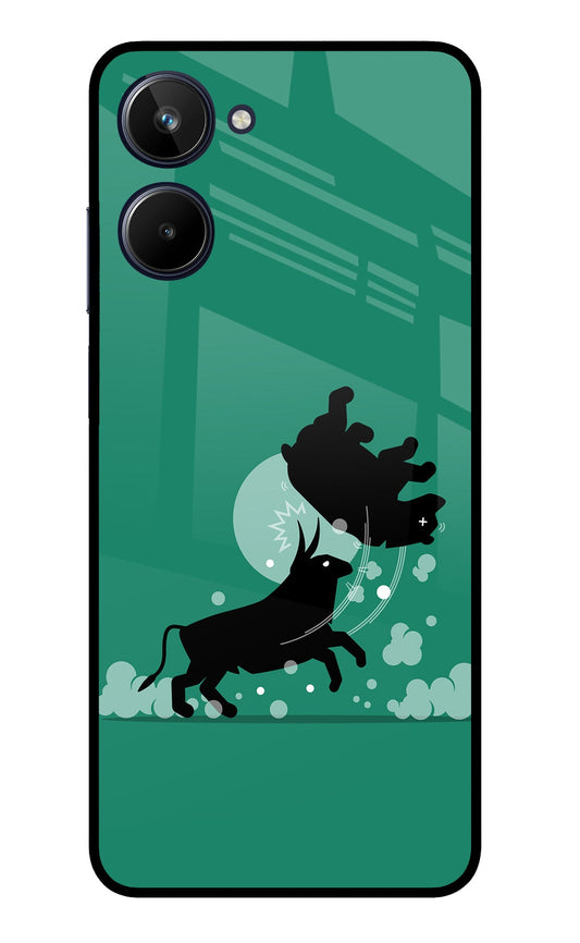 Bull Conqueror Realme 10 Glass Case