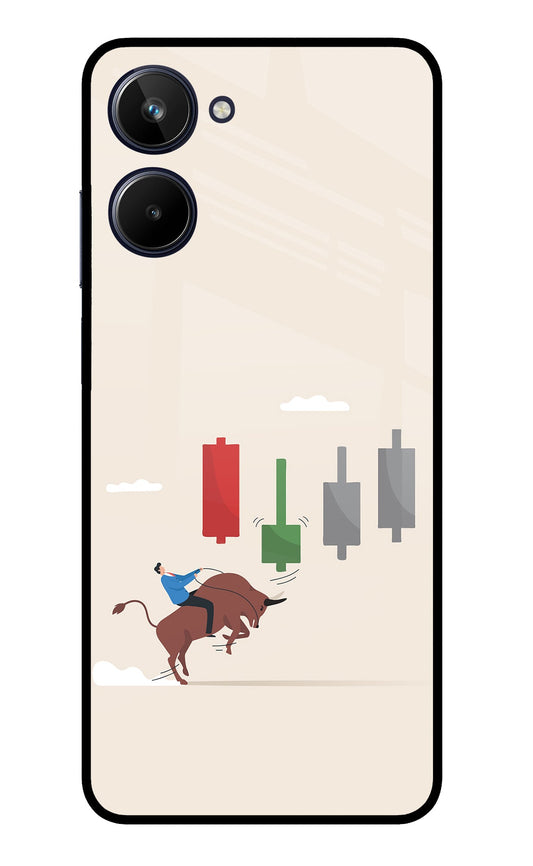 Bull Trading Momentum Realme 10 Glass Case