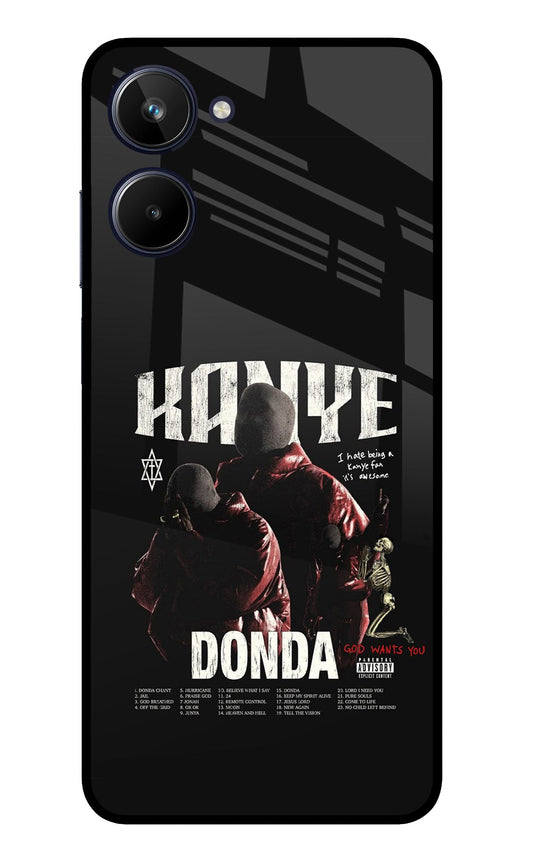 Donda Kanye West Realme 10 Glass Case
