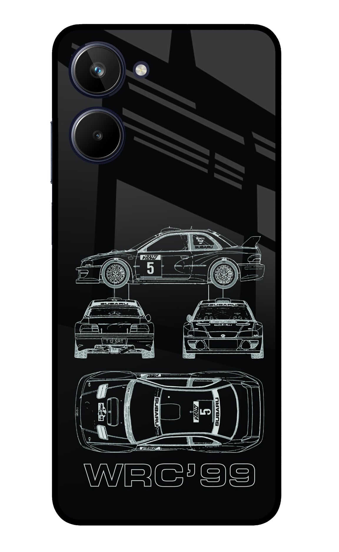 WRC'99 Realme 10 Glass Case