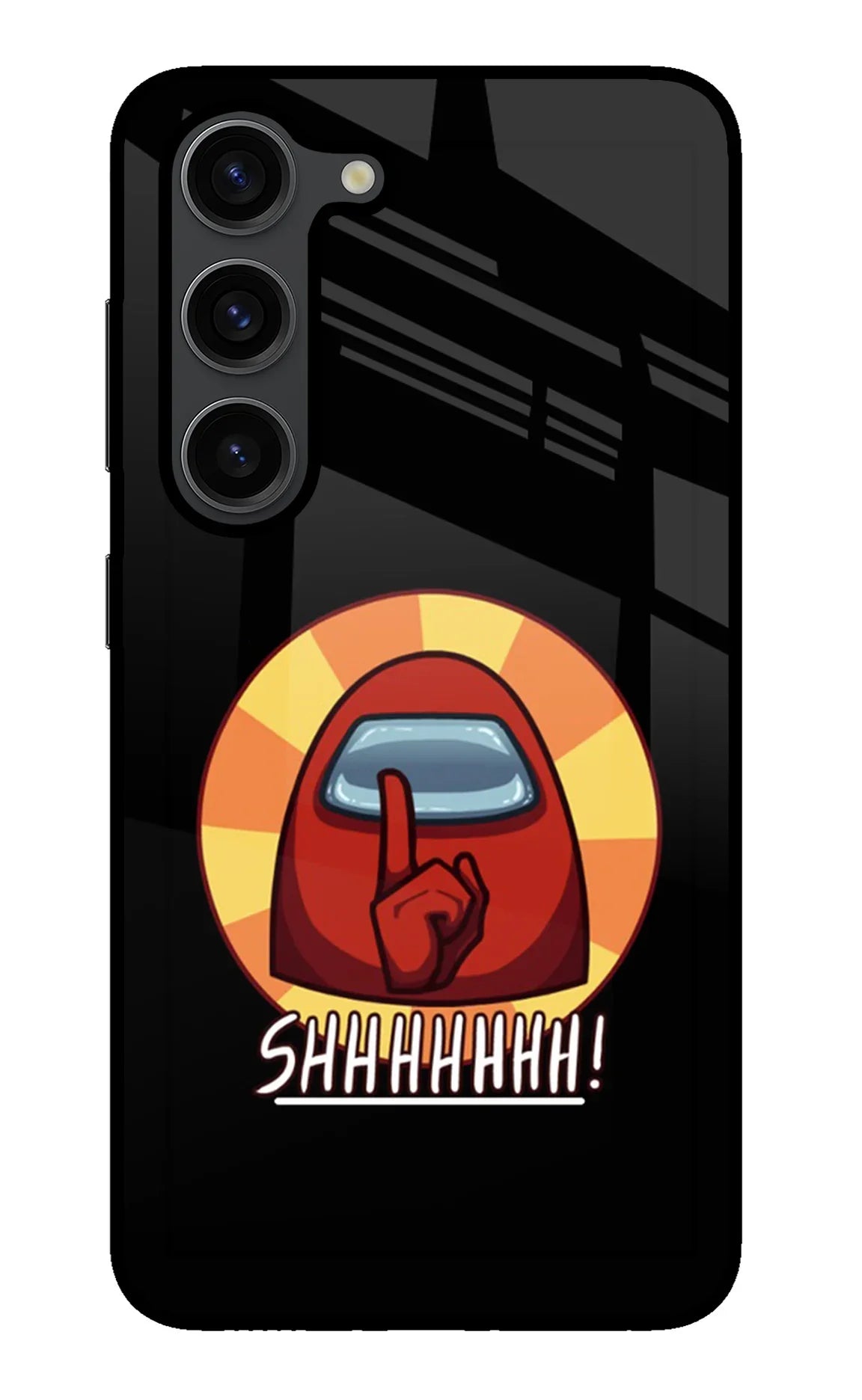 Among Us Shhh! Samsung S23 Plus Back Cover