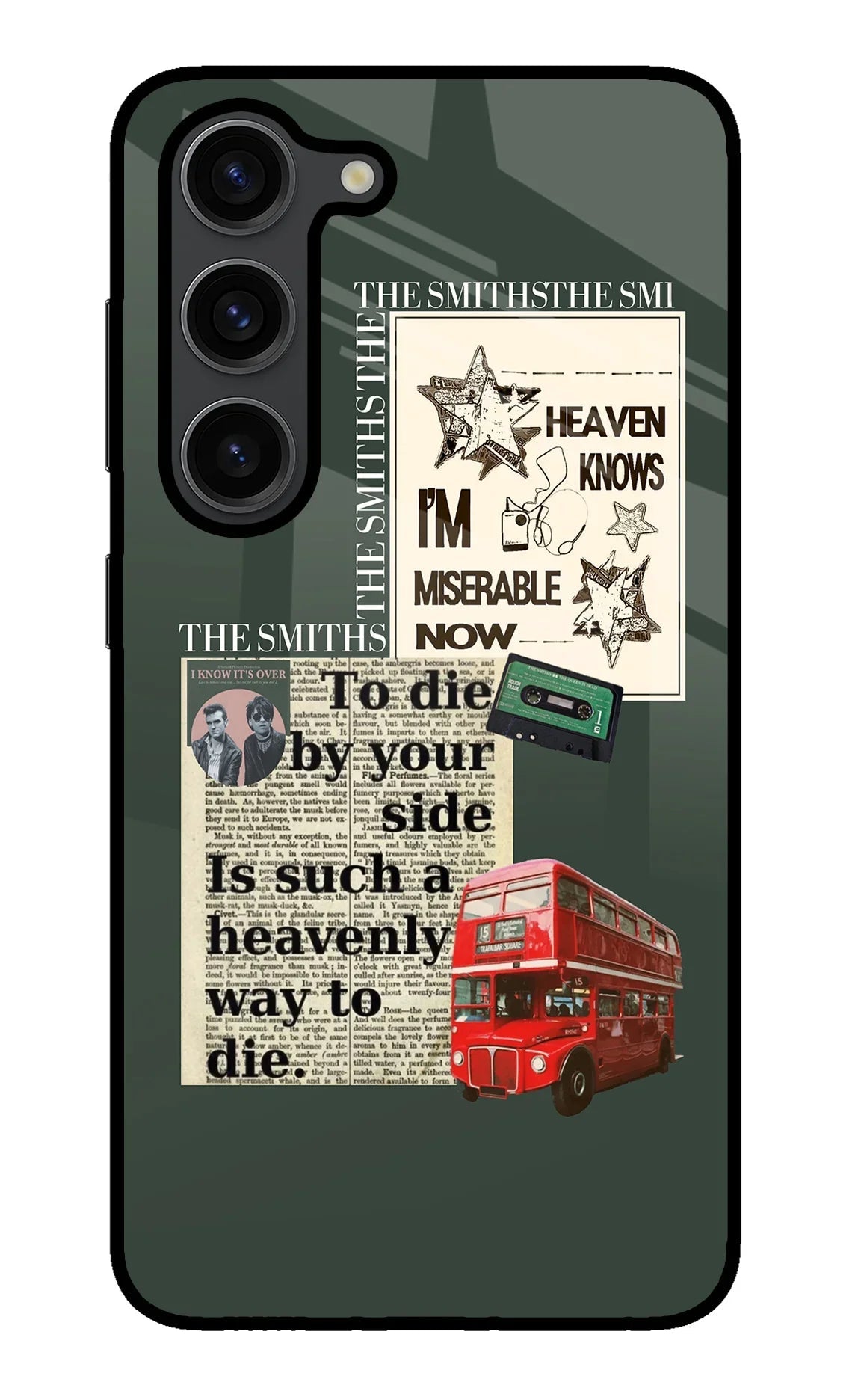 The Smiths Samsung S23 Plus Glass Case