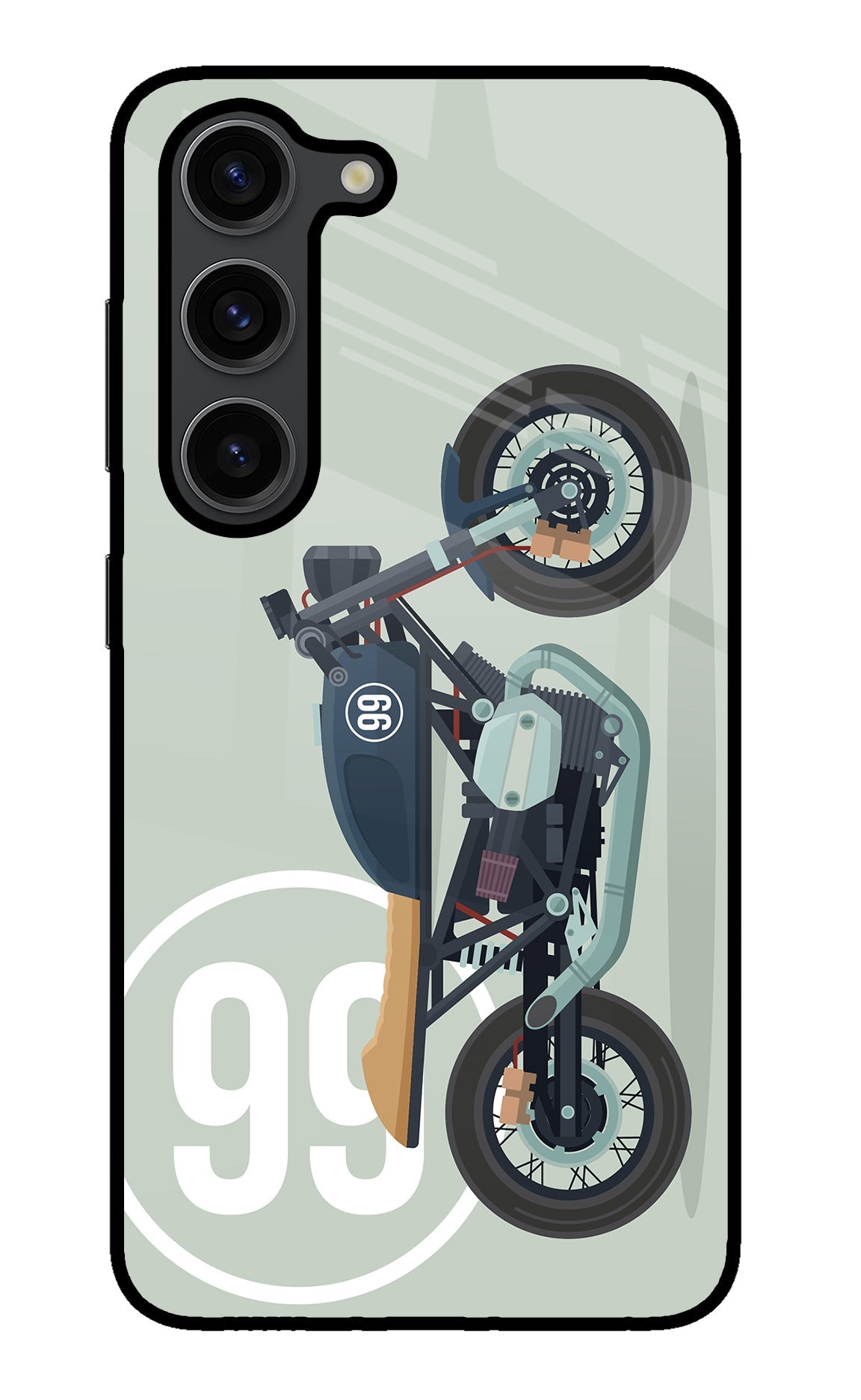 Classic Cafe Racer 99 Samsung S23 Plus Back Cover