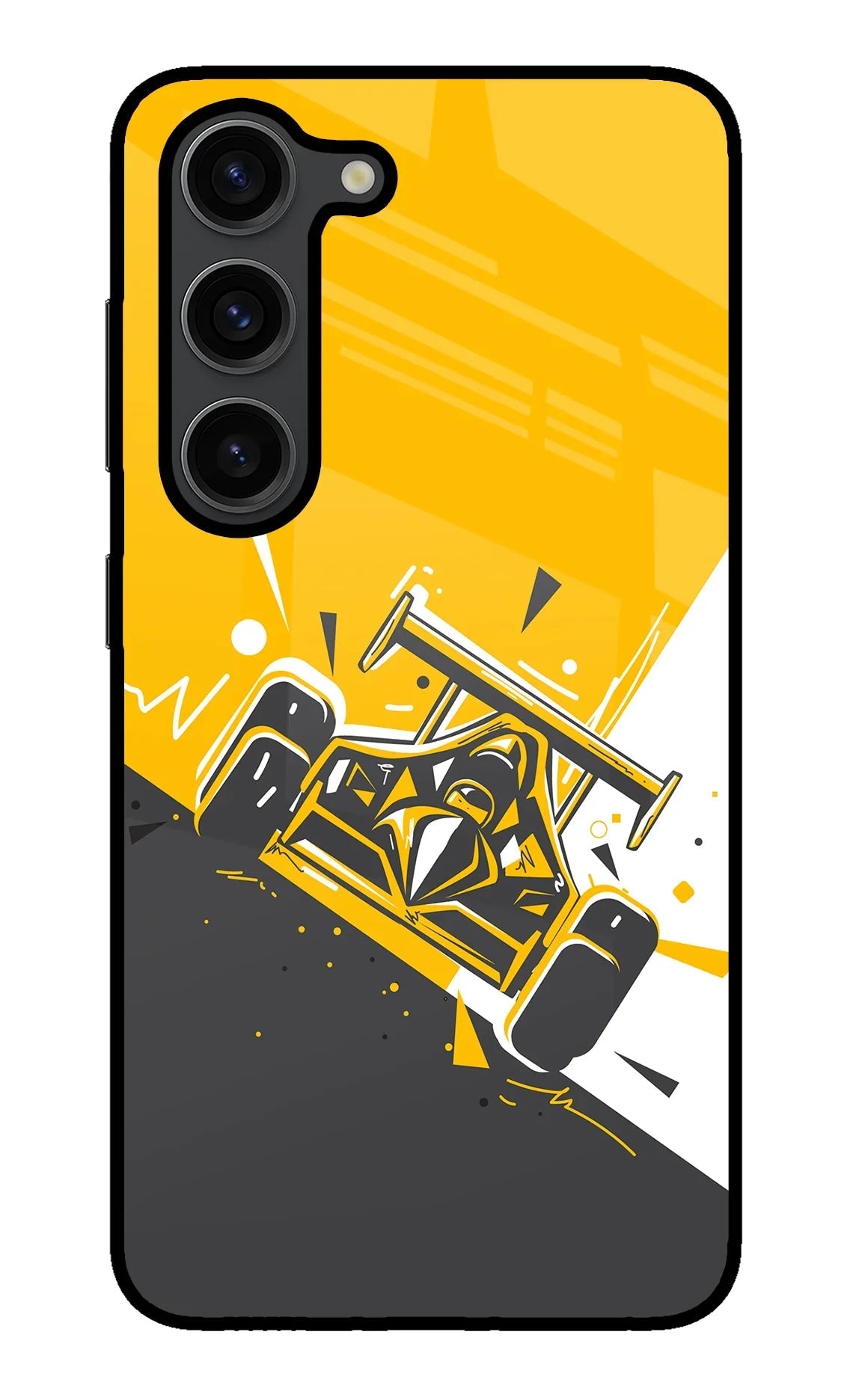 Track King Samsung S23 Plus Glass Case