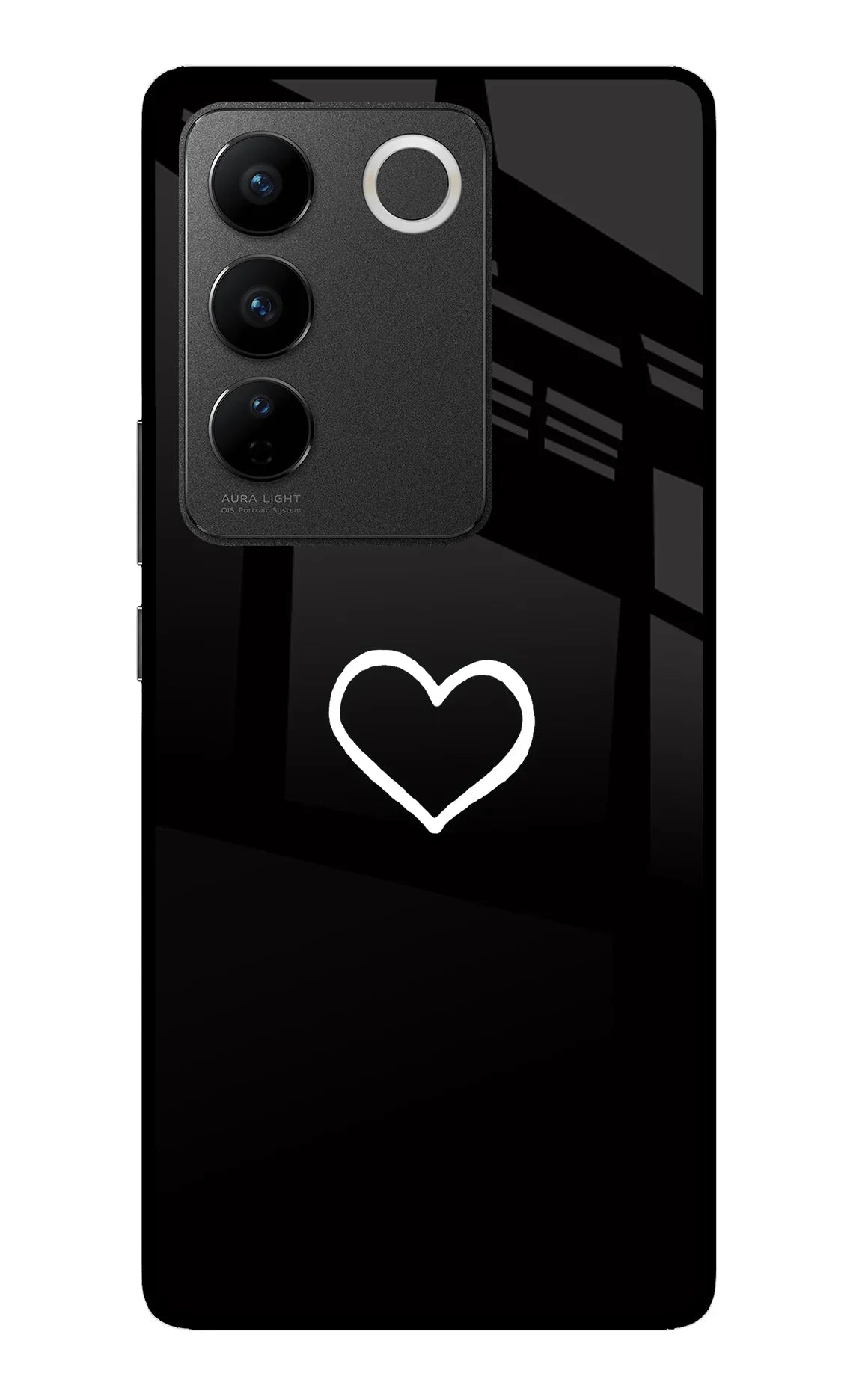 Heart Vivo V27/V27 Pro Back Cover