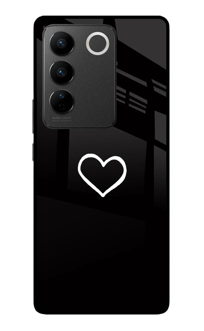 Heart Vivo V27/V27 Pro Back Cover