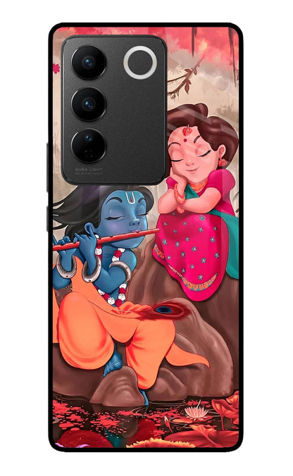 Radhe Krishna Vivo V27/V27 Pro Back Cover
