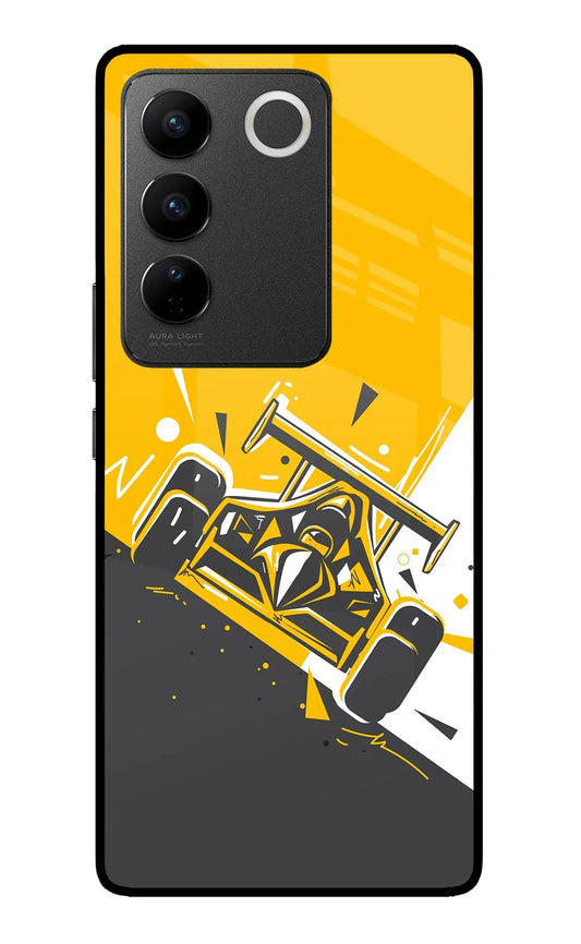 Track King Vivo V27/V27 Pro Glass Case
