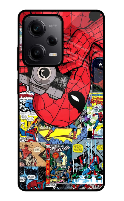 Spider Man Poco X5 5G Back Cover