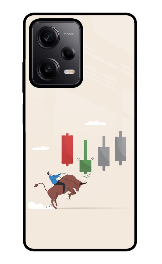 Bull Trading Momentum Poco X5 5G Glass Case