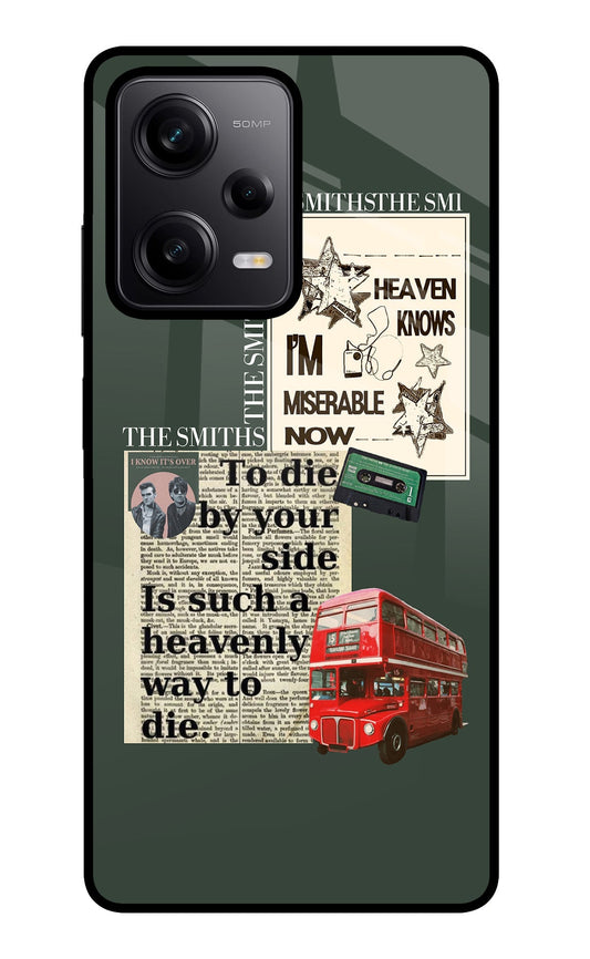 The Smiths Poco X5 5G Glass Case