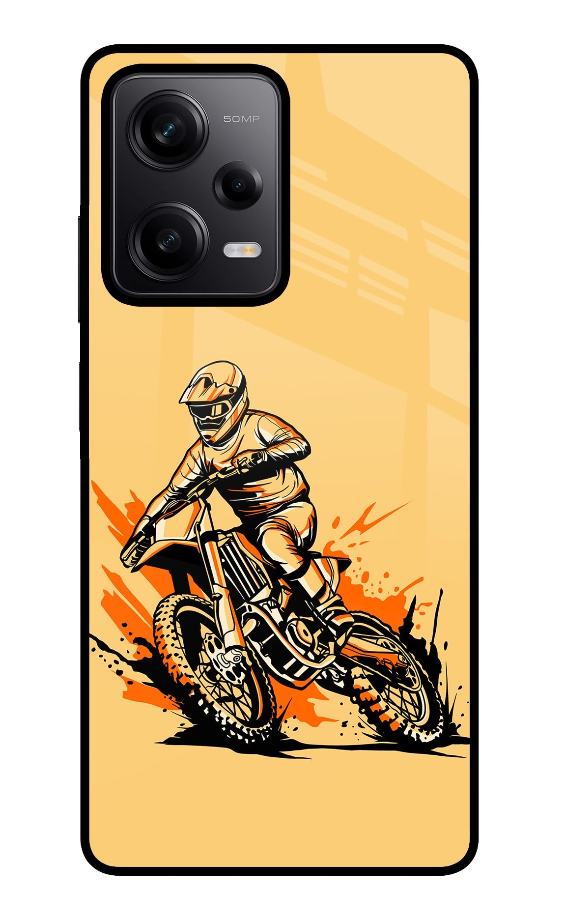 Off-Road Fury Poco X5 5G Glass Case