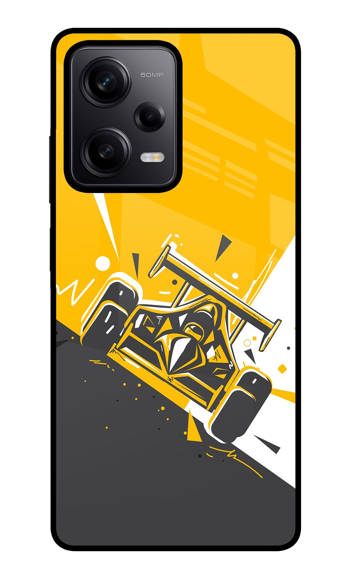 Track King Poco X5 5G Glass Case