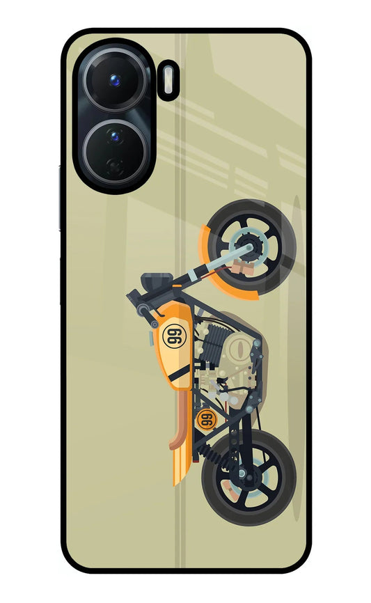 Vertical Speedster Vivo Y56 5G Glass Case