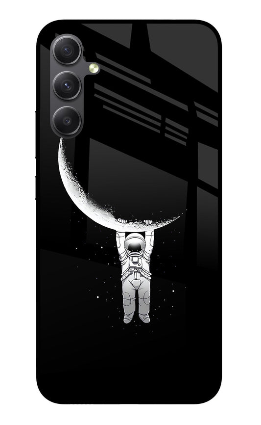 Moon Space Samsung A34 5G Back Cover