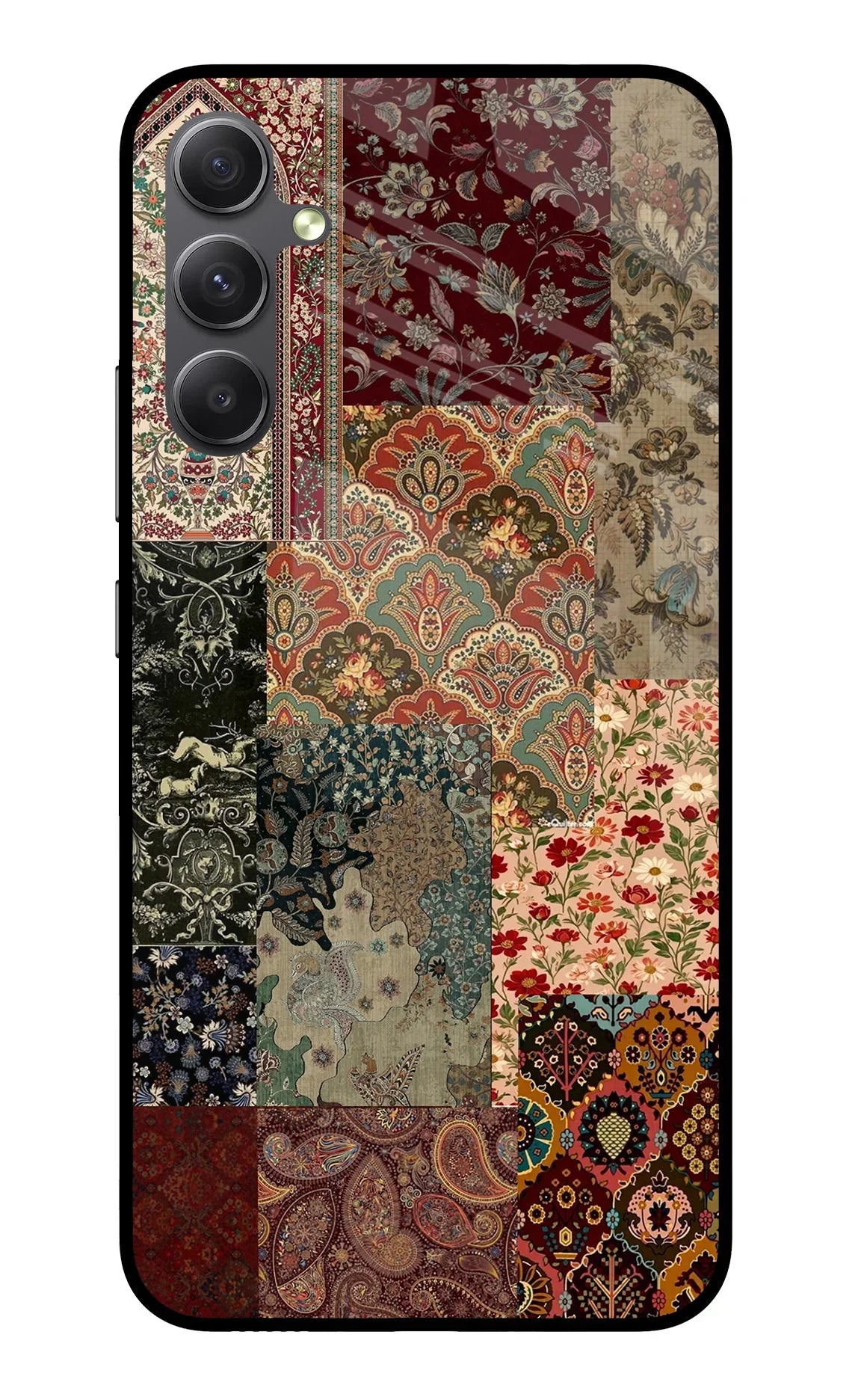 Desi Print Samsung A34 5G Glass Case