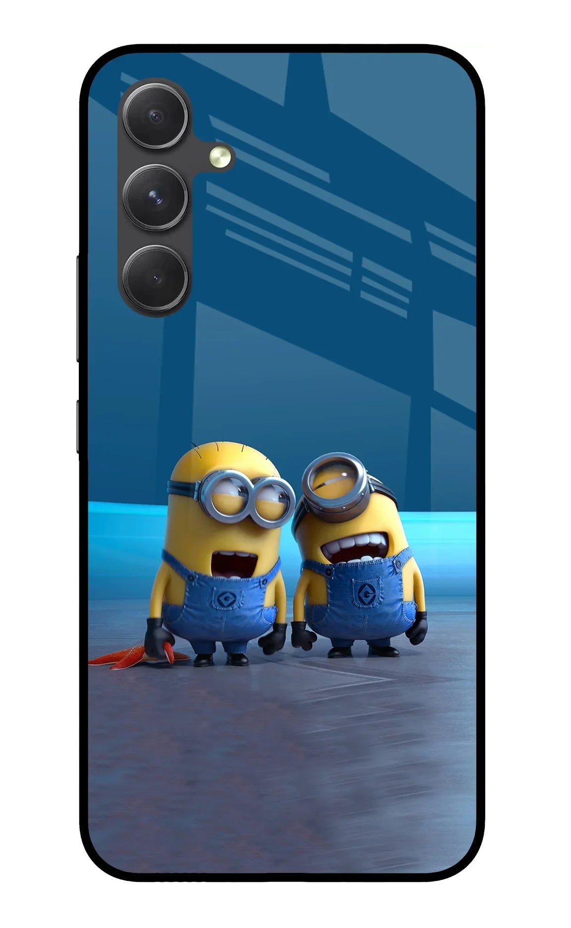 Minion Laughing Samsung A54 5G Back Cover