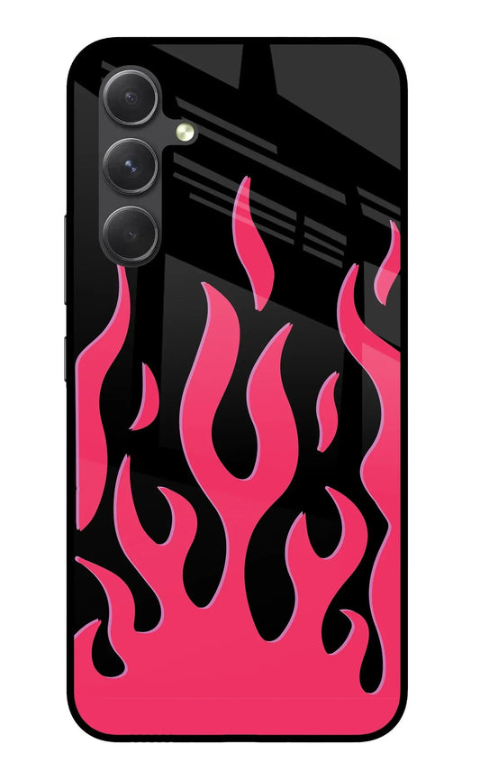 Fire Flames Samsung A54 5G Back Cover