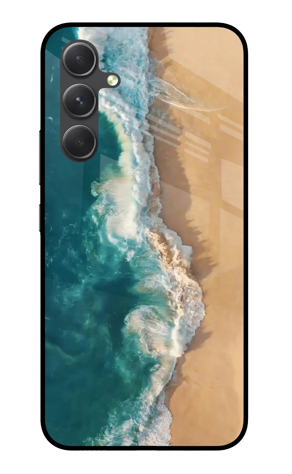 Ocean Beach Samsung A54 5G Glass Case