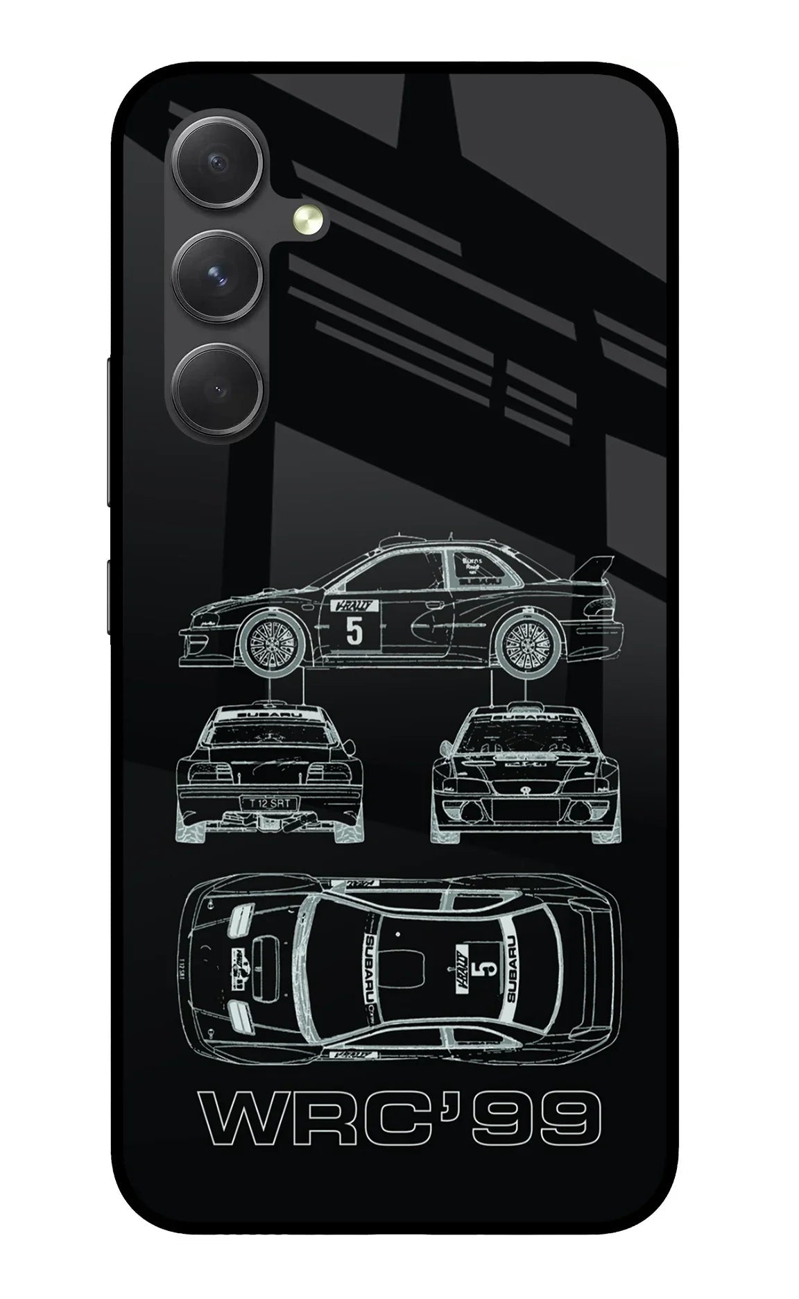 WRC'99 Samsung A54 5G Glass Case