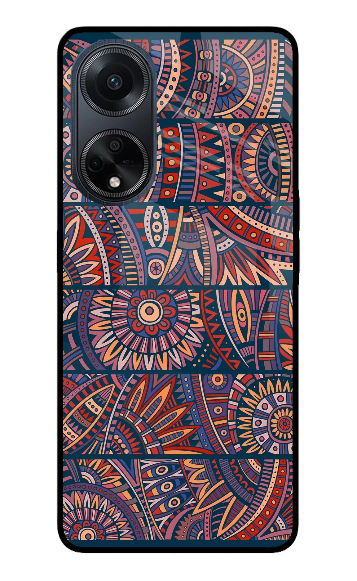 African Culture Design Oppo F23 Back Cover