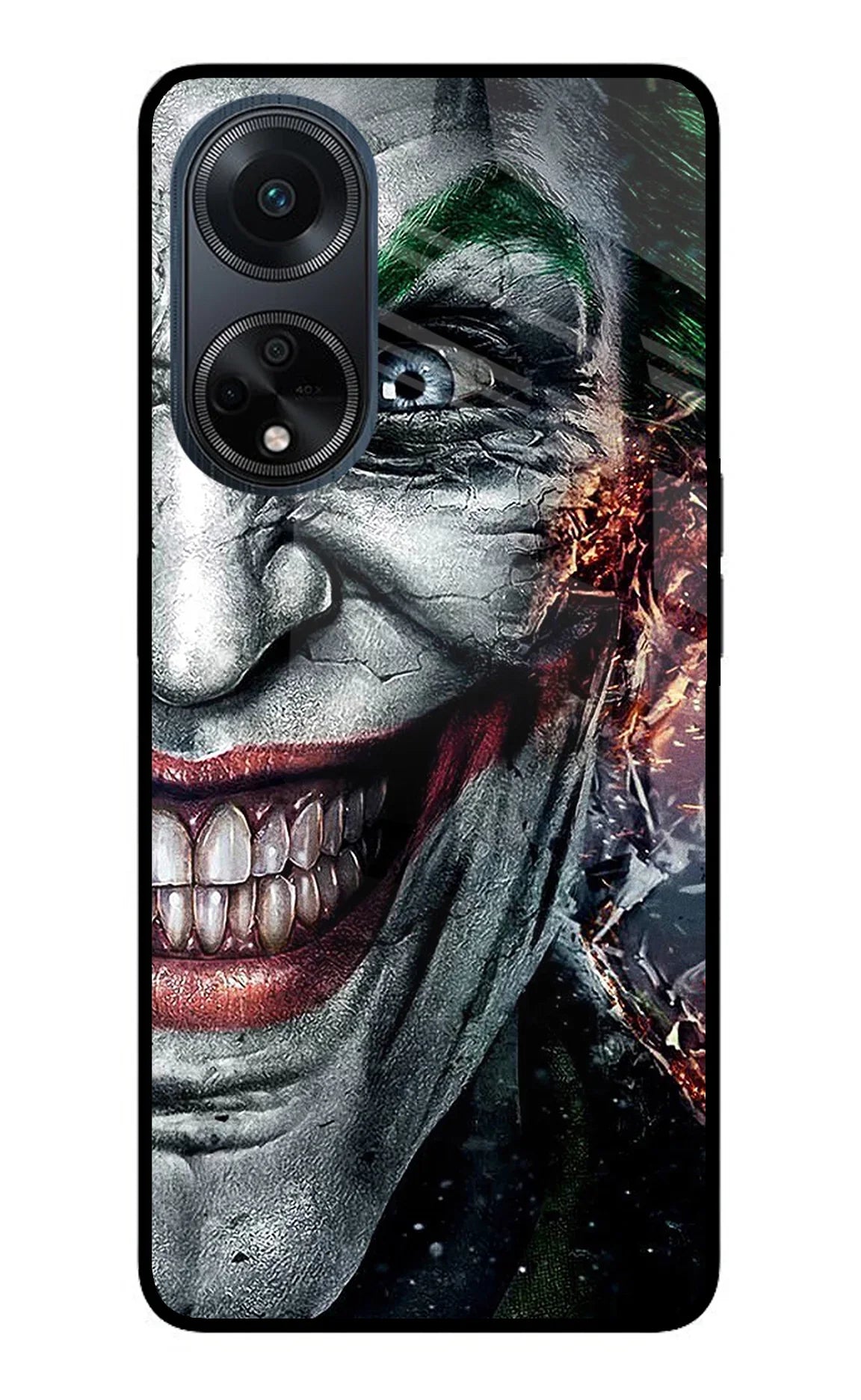 Joker Cam Oppo F23 Glass Case
