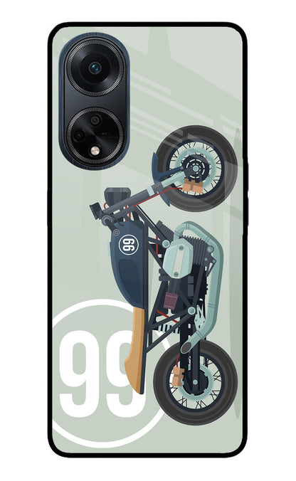 Classic Cafe Racer 99 Oppo F23 Back Cover