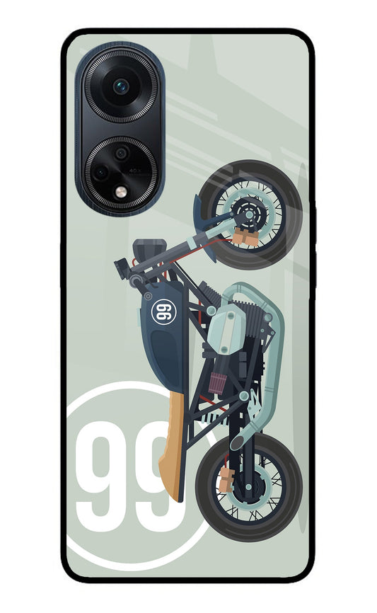 Classic Cafe Racer 99 Oppo F23 Back Cover