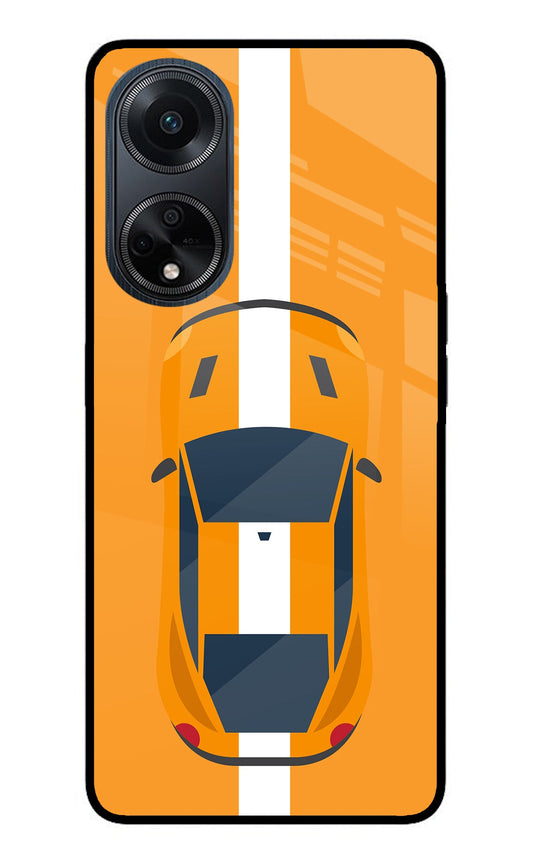 Highway Pursuit Oppo F23 Glass Case