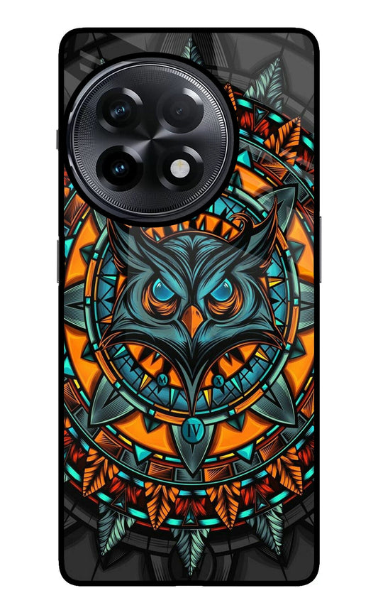 Angry Owl Art OnePlus 11R Back Cover