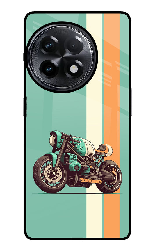 Striped Moto Drift OnePlus 11R Back Cover