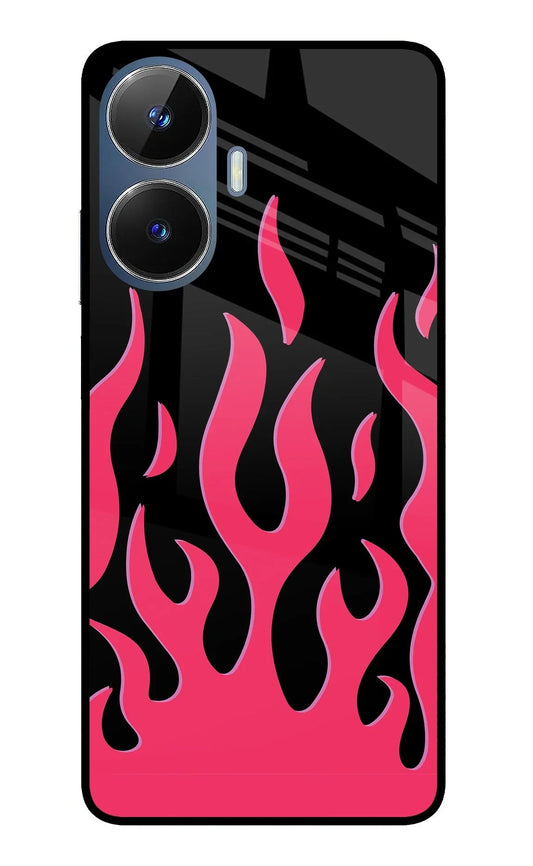 Fire Flames Realme C55/N55 Back Cover