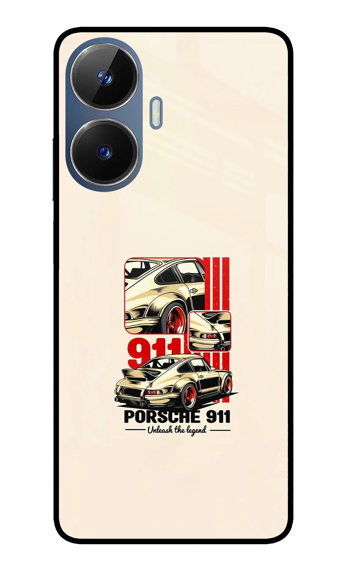 Classic Porsche 911 Realme C55/N55 Back Cover