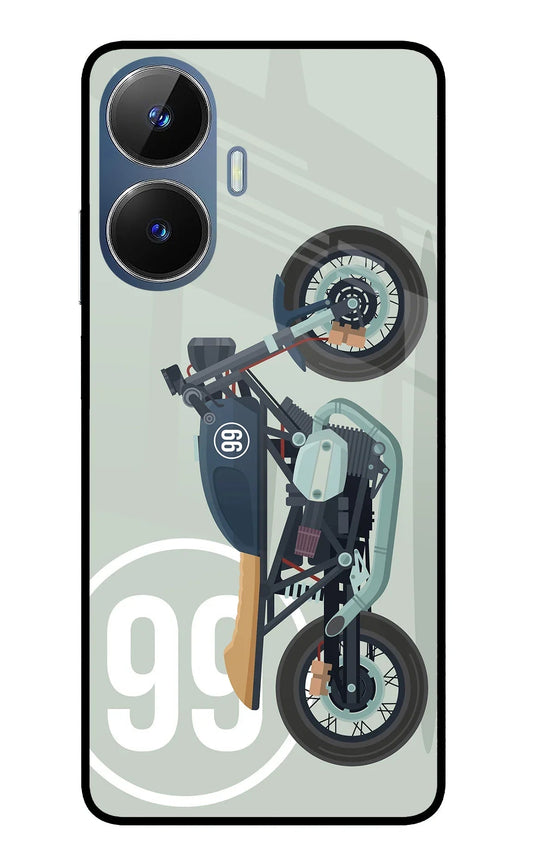 Classic Cafe Racer 99 Realme C55/N55 Glass Case