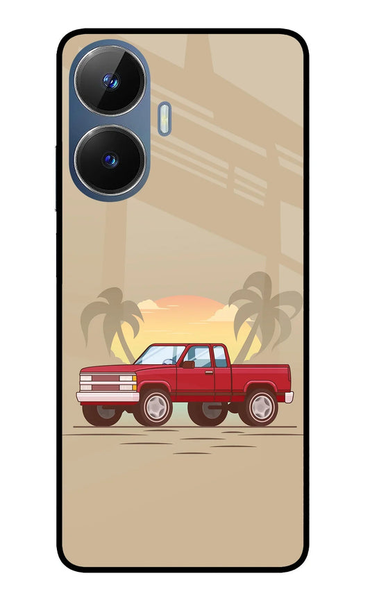 Desert Classic Drive Realme C55/N55 Glass Case
