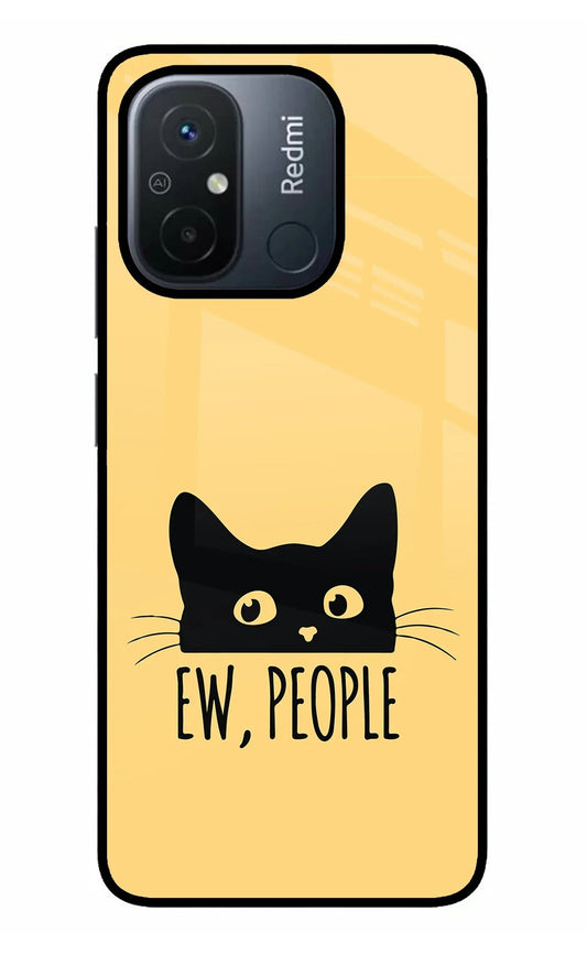 Ew People Catitude Redmi 12C Back Cover