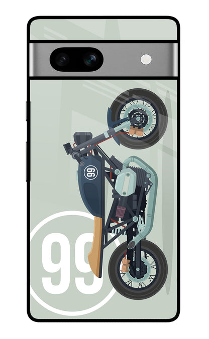 Classic Cafe Racer 99 Google Pixel 7A Back Cover