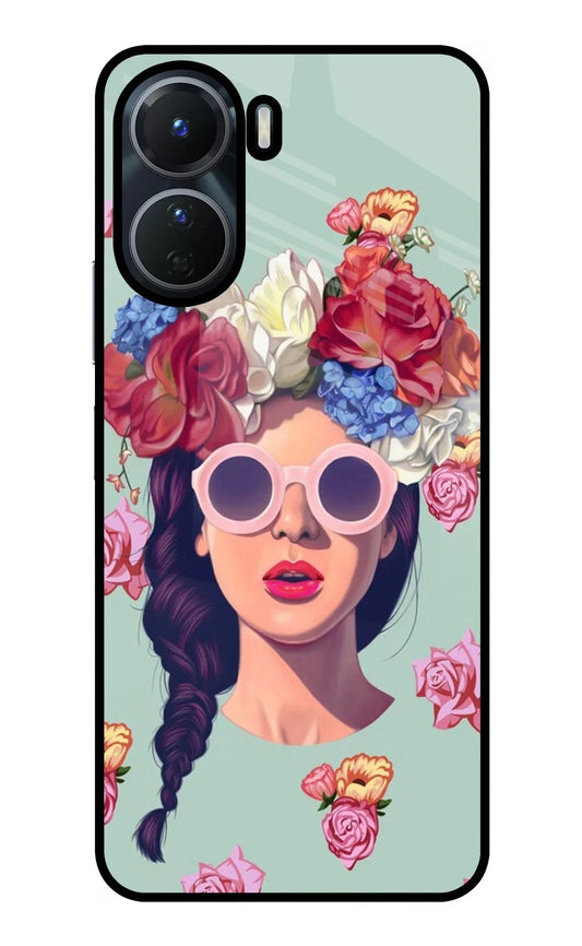 Pretty Girl Vivo T2x 5G Glass Case