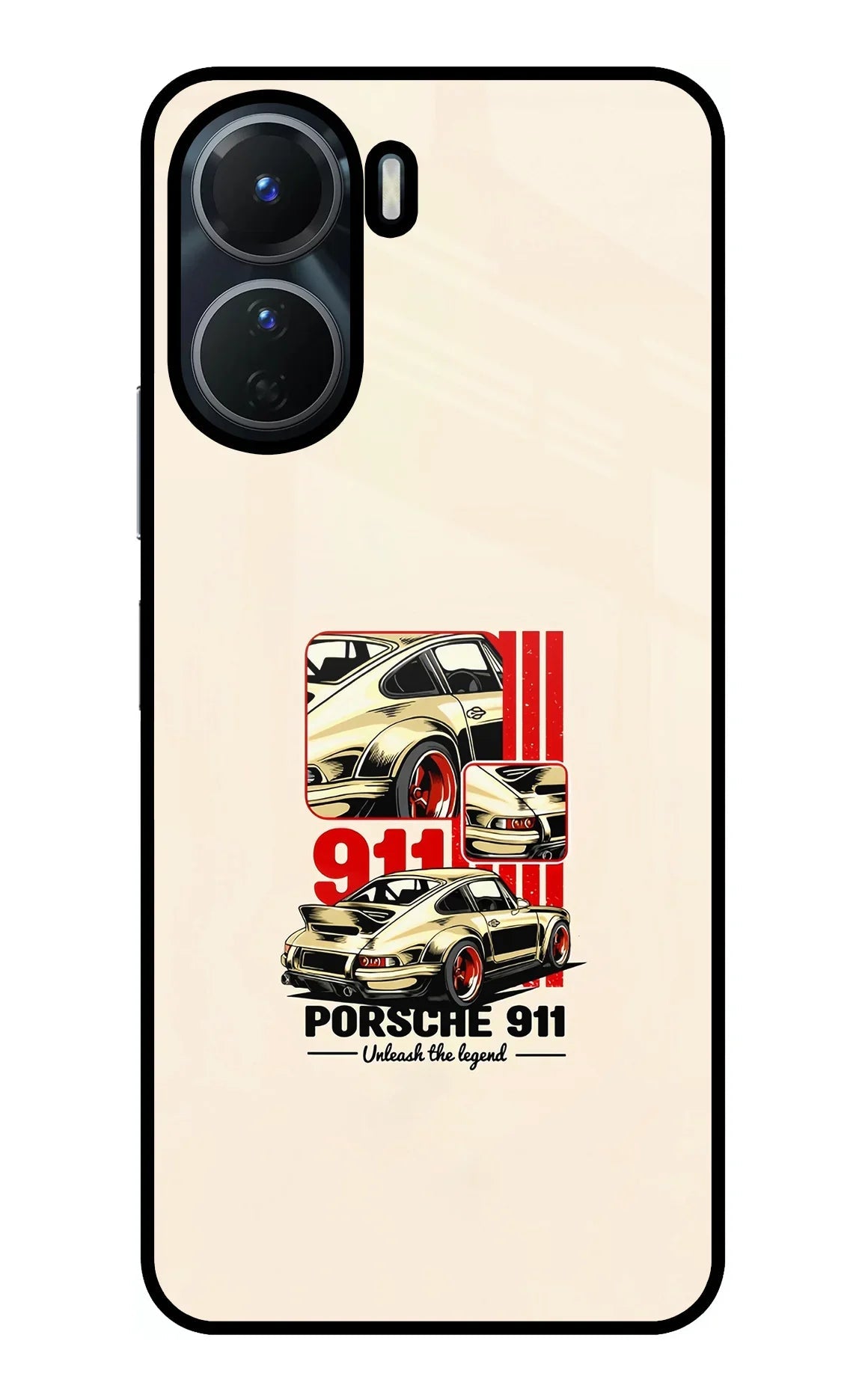 Classic Porsche 911 Vivo T2x 5G Glass Case