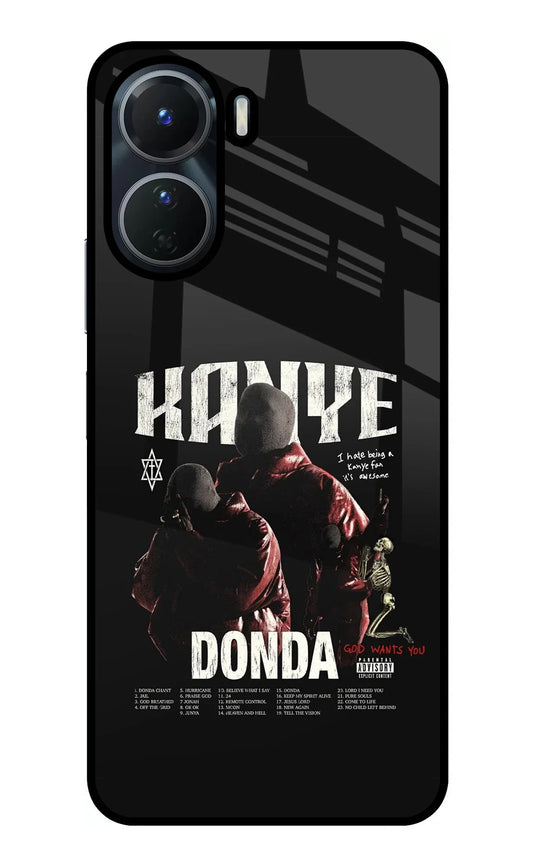 Donda Kanye West Vivo T2x 5G Glass Case
