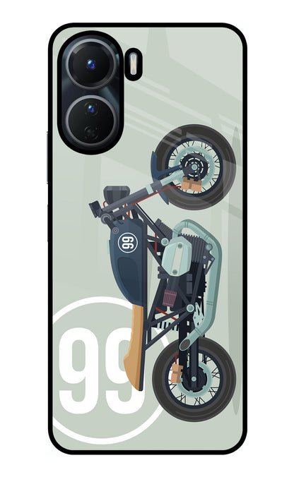 Classic Cafe Racer 99 Vivo T2x 5G Back Cover