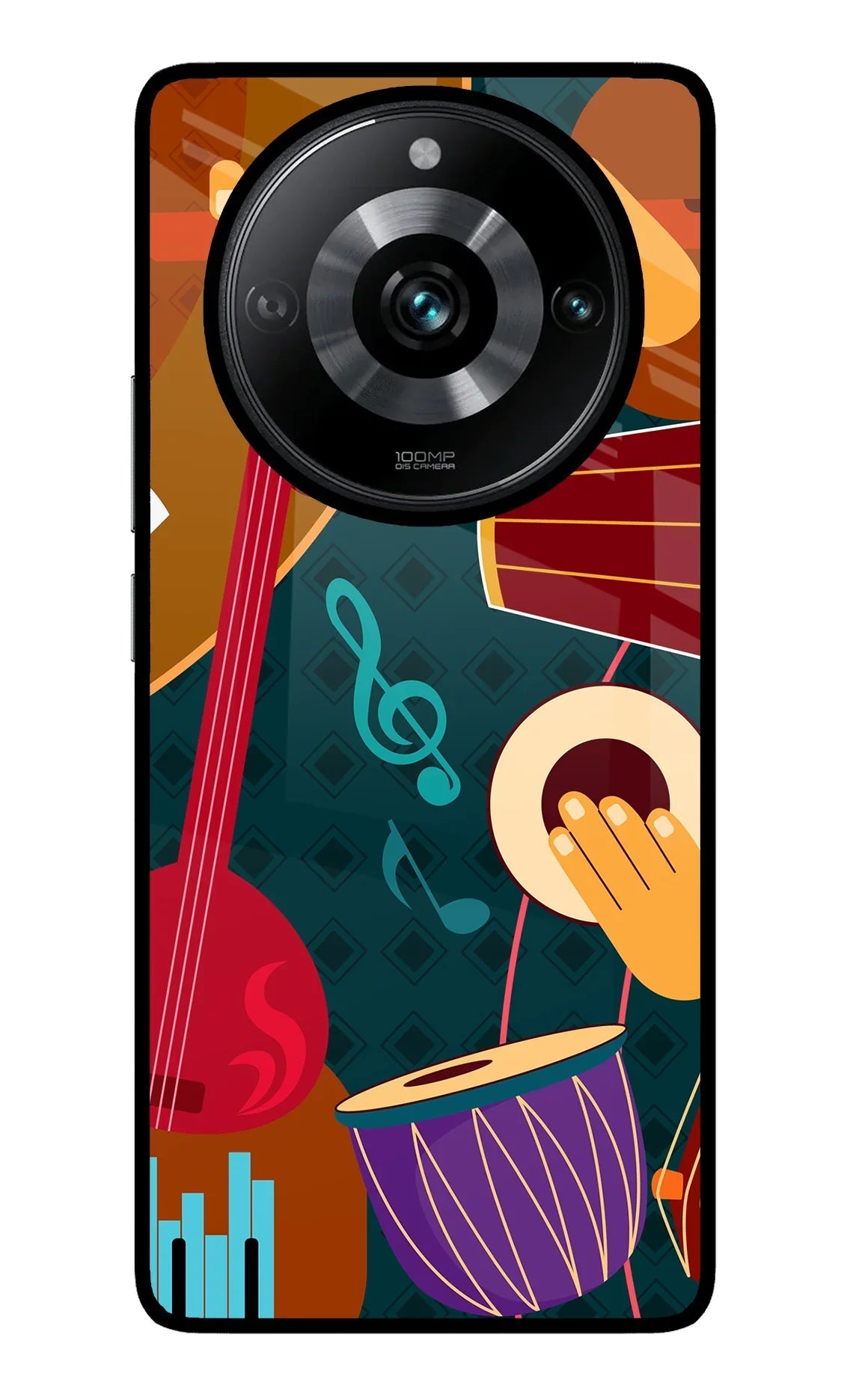 Music Instrument Realme Narzo 60 Pro Glass Case