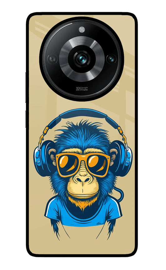 Monkey Headphone Realme Narzo 60 Pro Back Cover