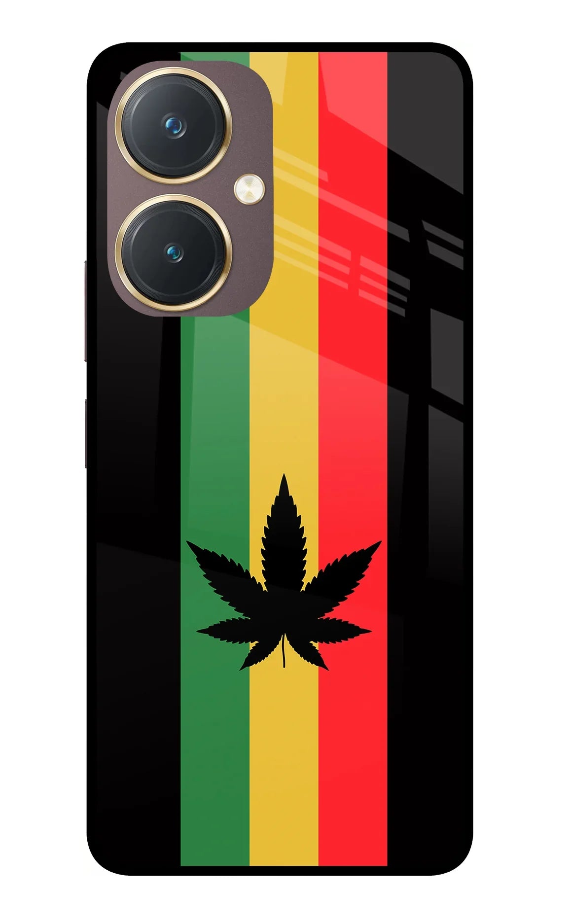 Weed Flag Vivo Y27 Back Cover