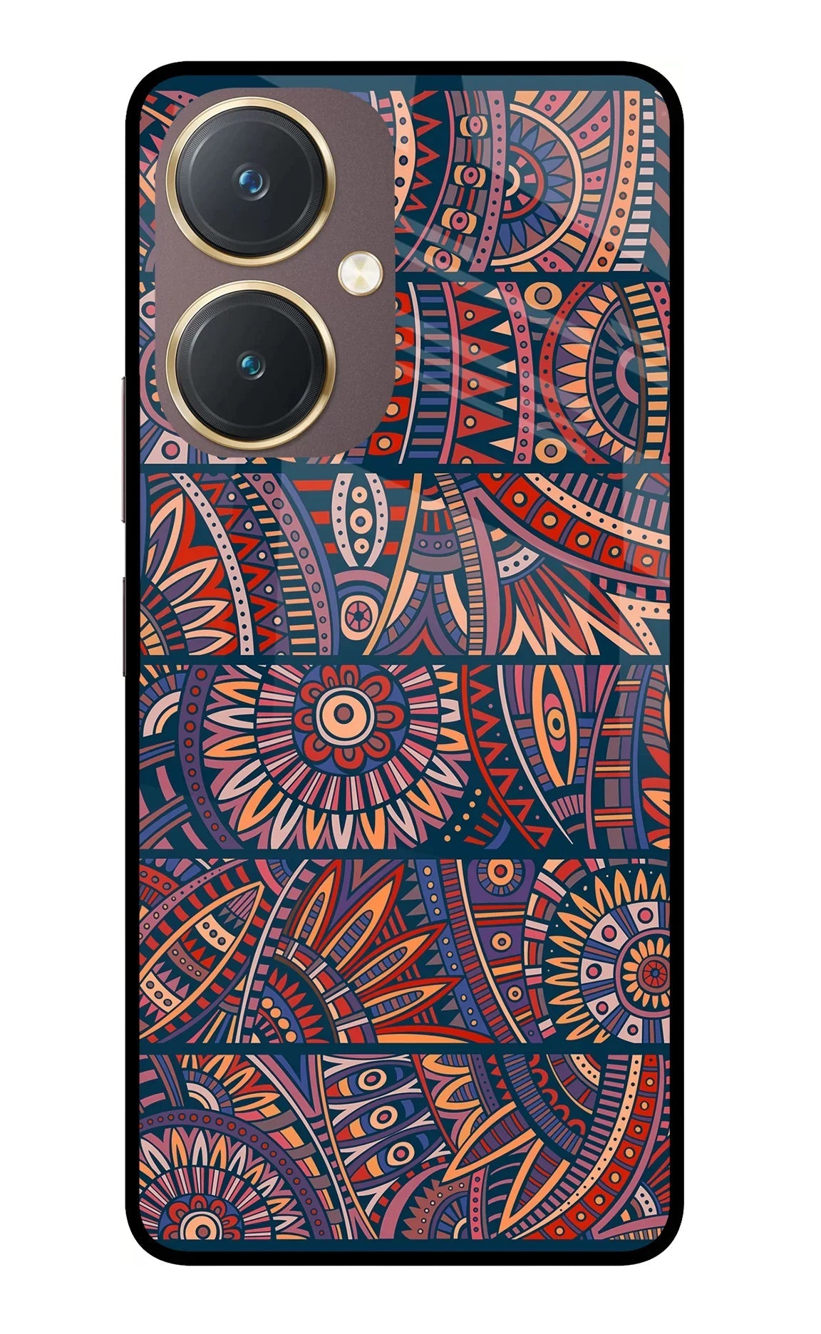 African Culture Design Vivo Y27 Back Cover