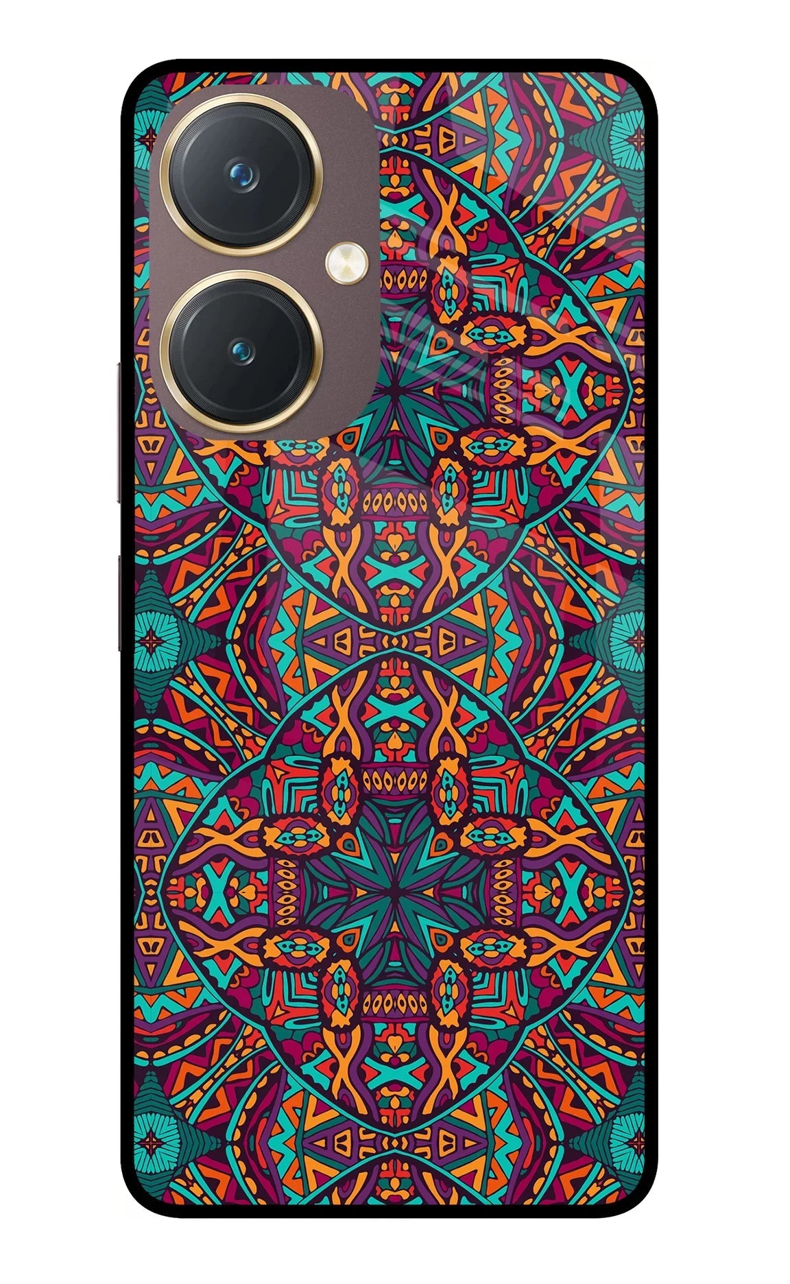 Colour Mandala Vivo Y27 Glass Case