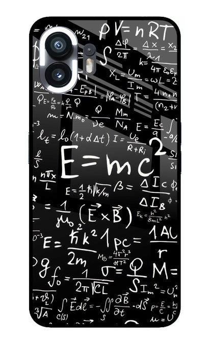 Physics Formula Nothing Phone 2 Back Cover